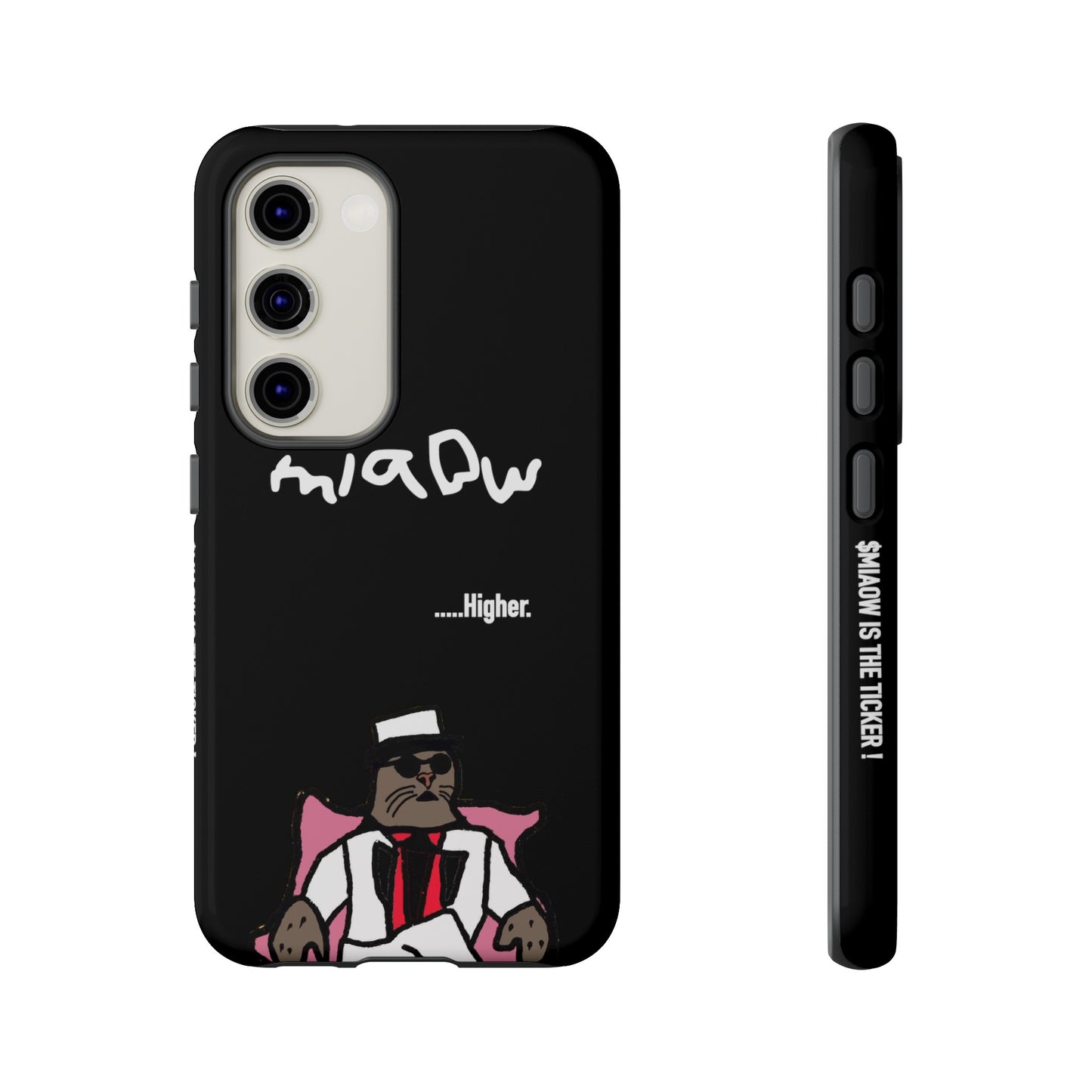 $MIAOW Phone case - Harder - Black