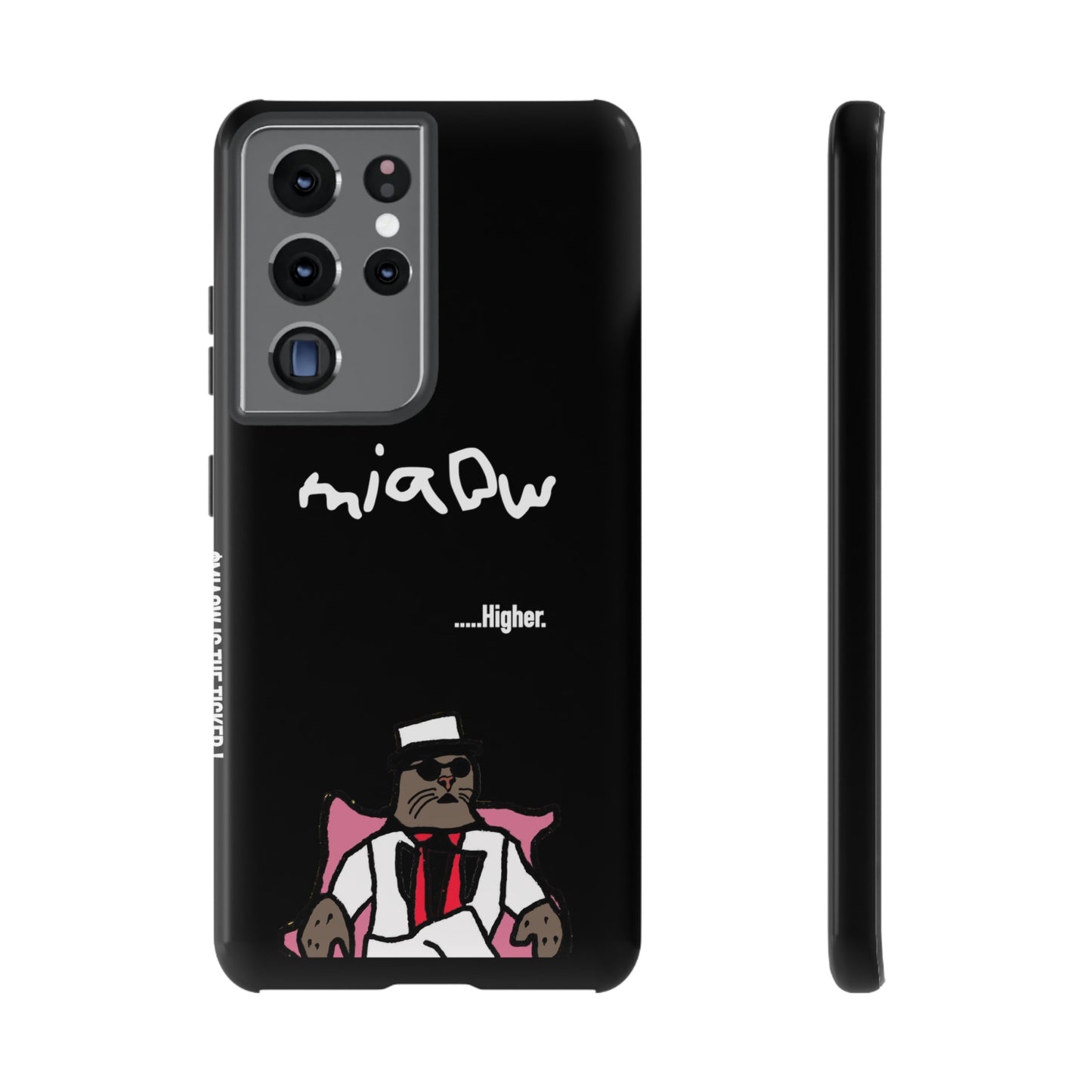 $MIAOW Phone case - Harder - Black