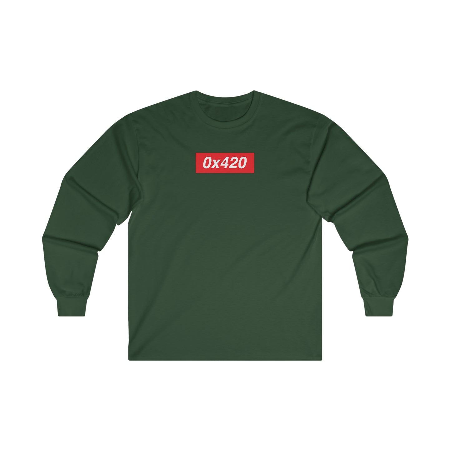 0x420 logo long sleeve t shirt