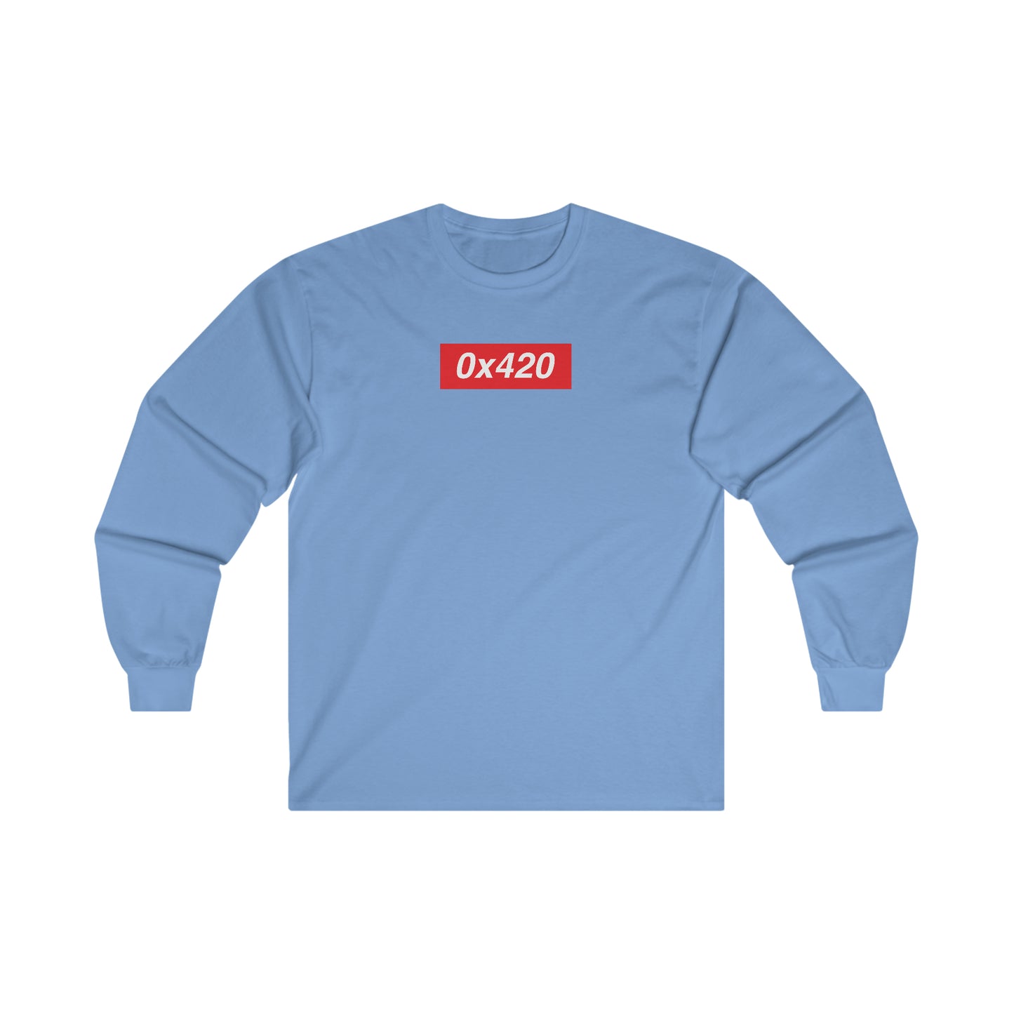 0x420 logo long sleeve t shirt