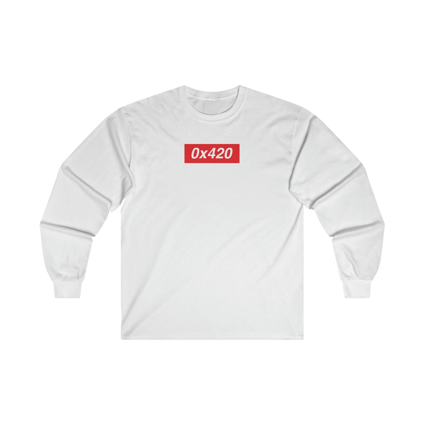 0x420 logo long sleeve t shirt