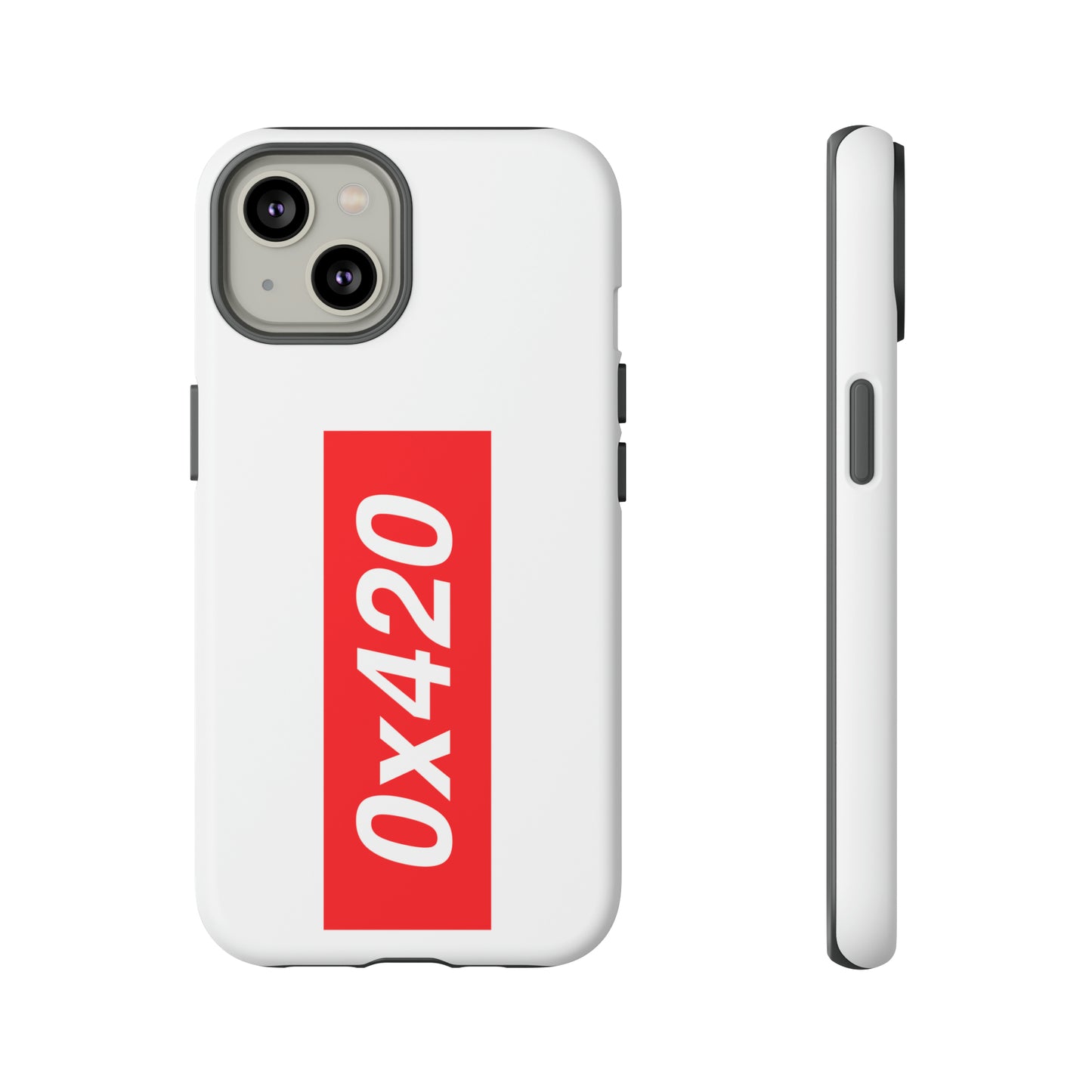 0x420 phone case small logo