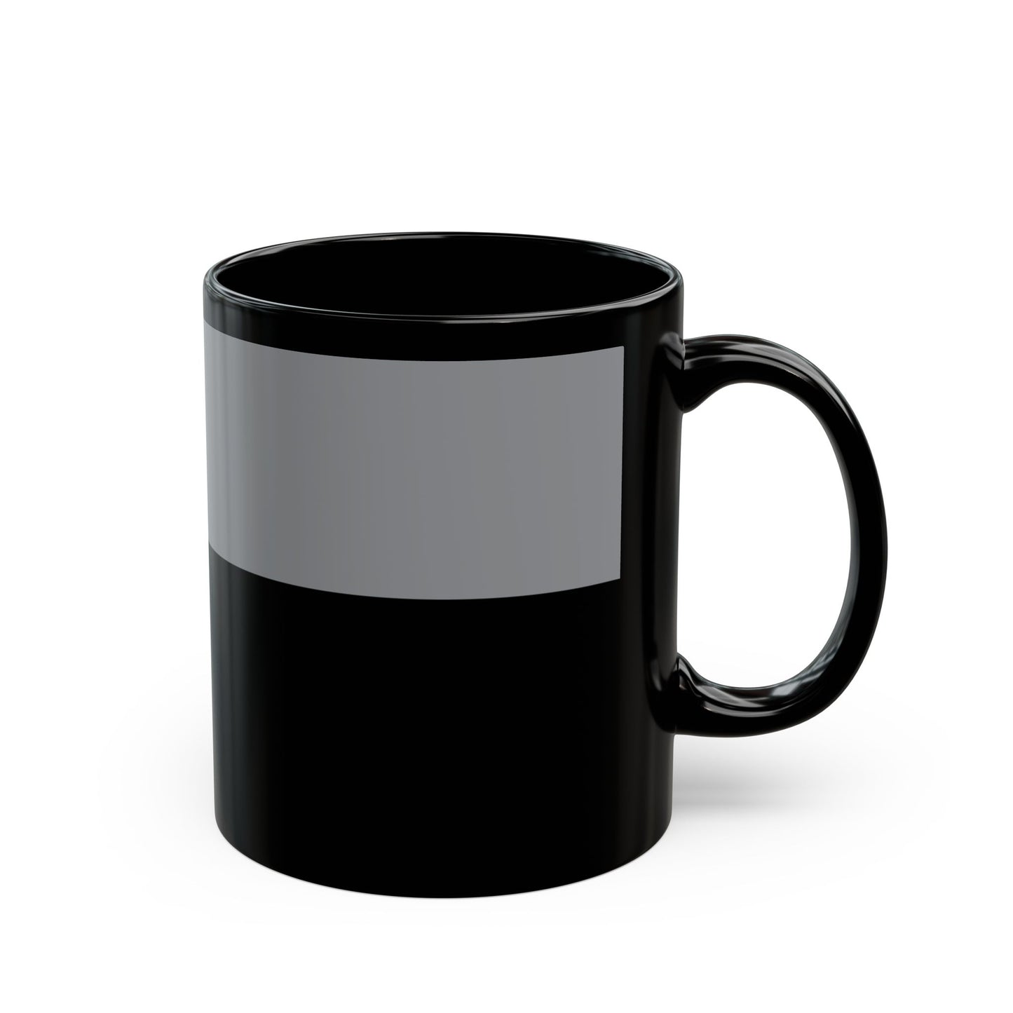 GM COFFEE MUG — Grey/Black | Crypto Mug | Cryptocurrency Gift | Web3 Merch