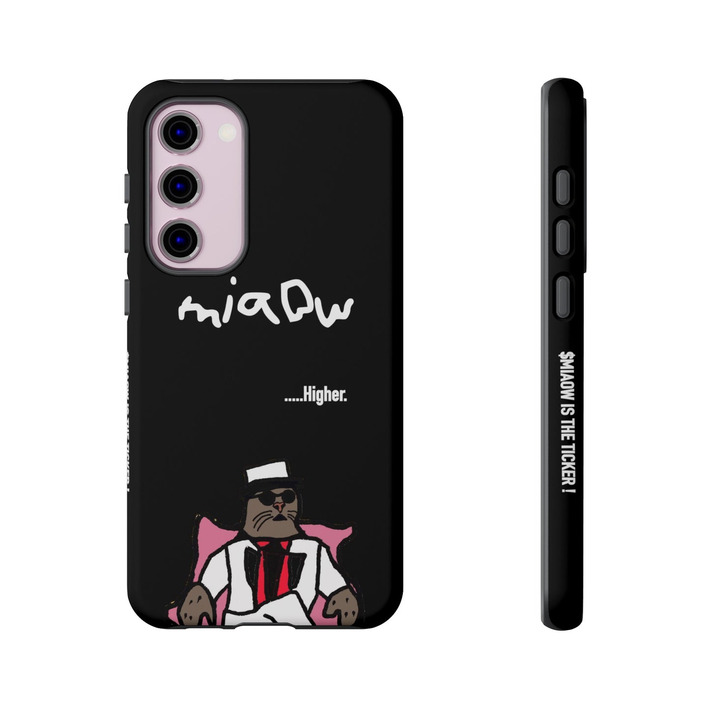 $MIAOW Phone case - Harder - Black