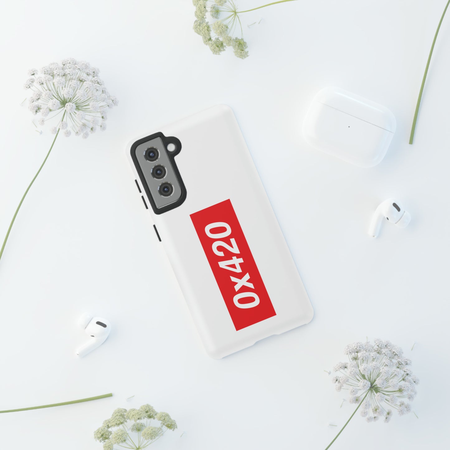 0x420 phone case small logo