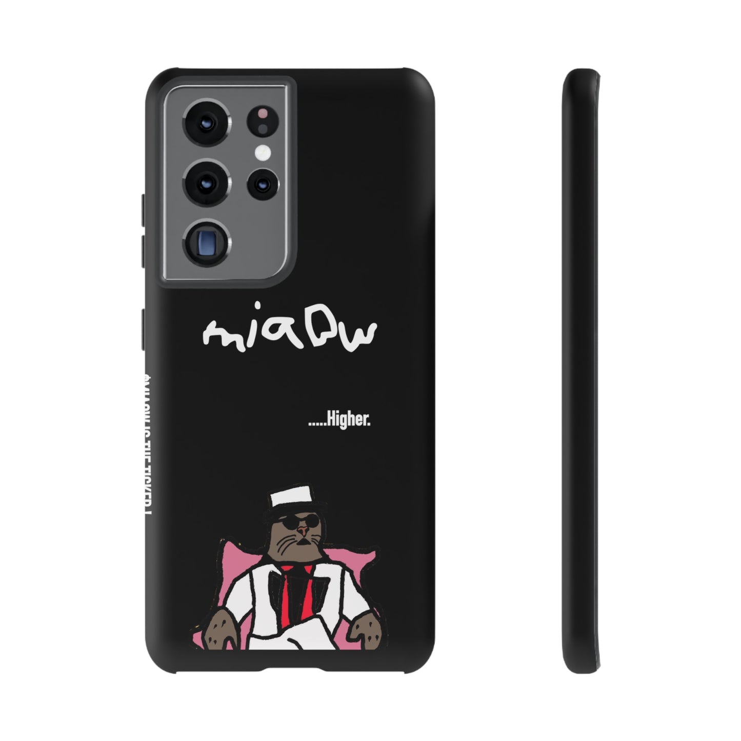 $MIAOW Phone case - Harder - Black