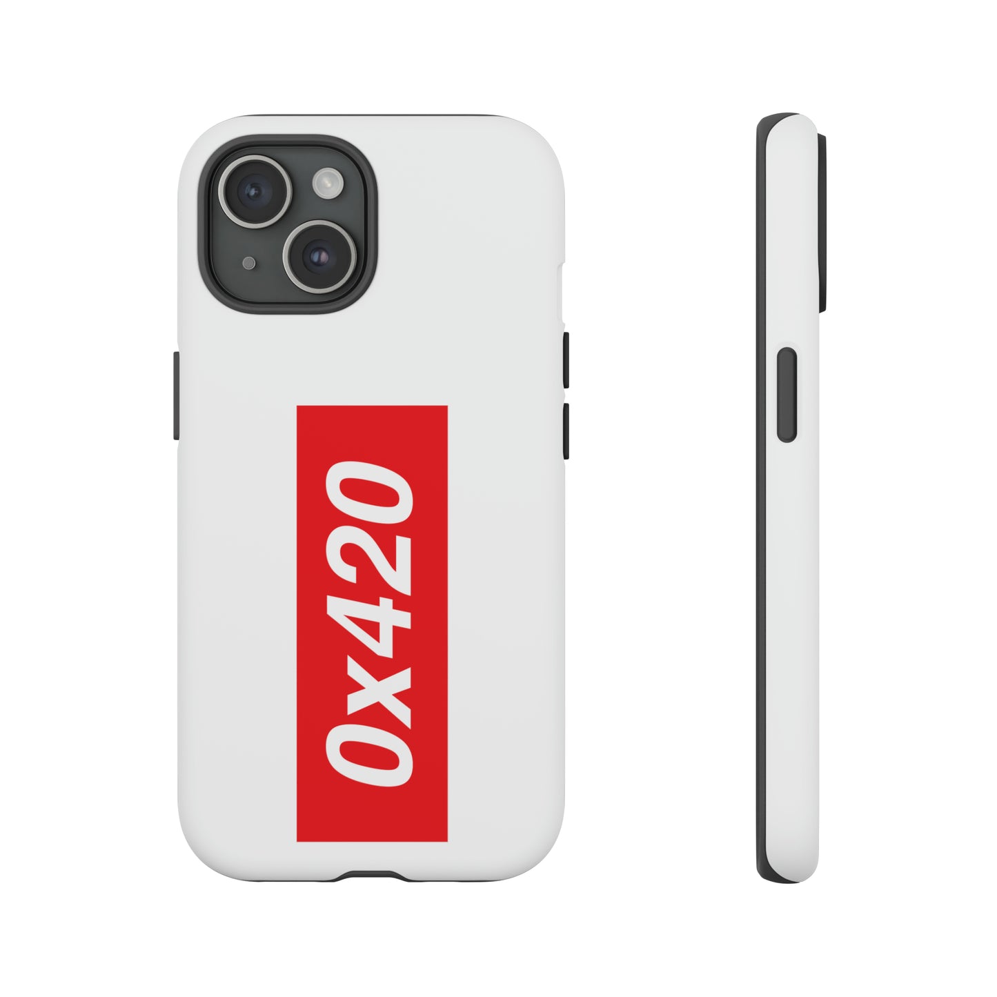 0x420 phone case small logo