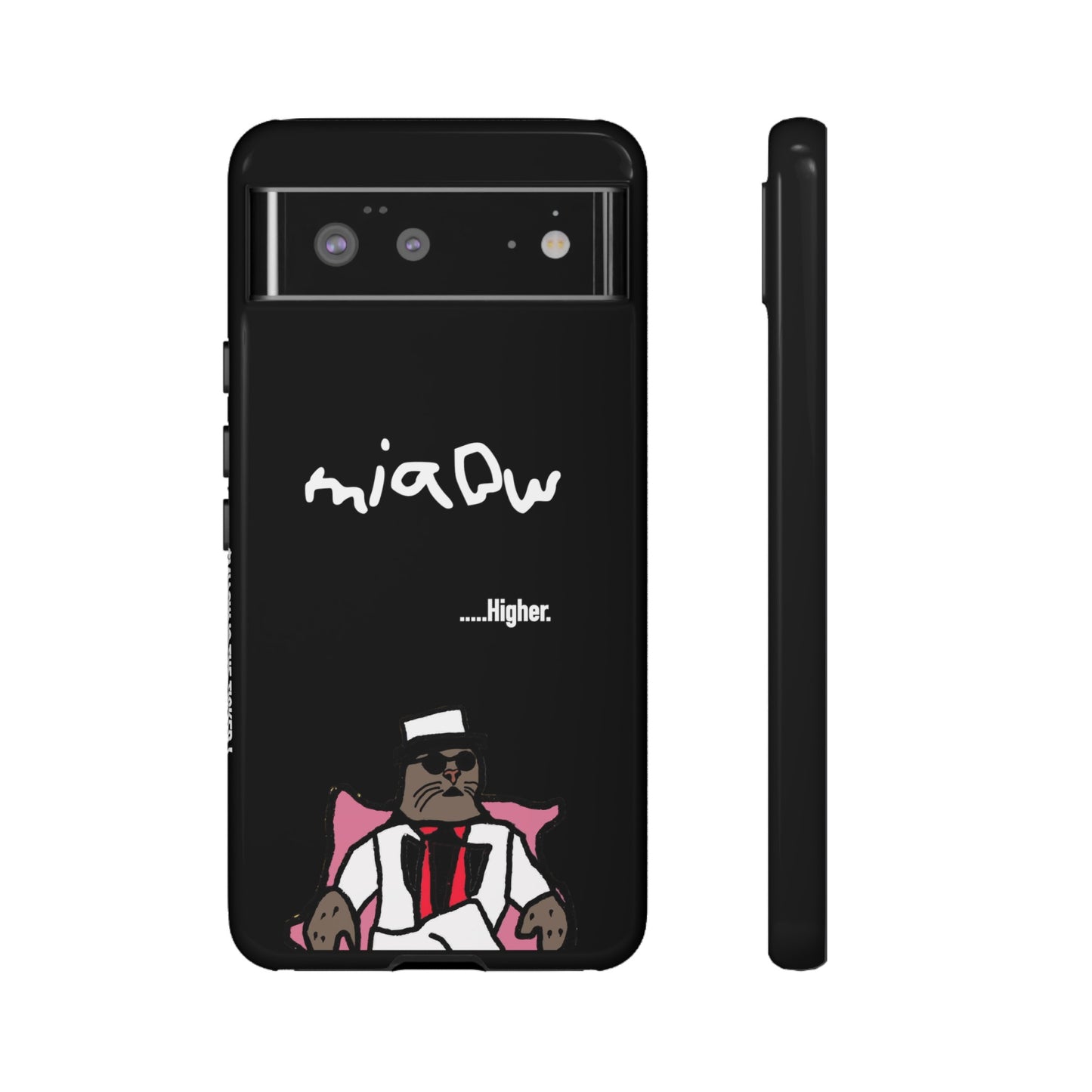 $MIAOW Phone case - Harder - Black