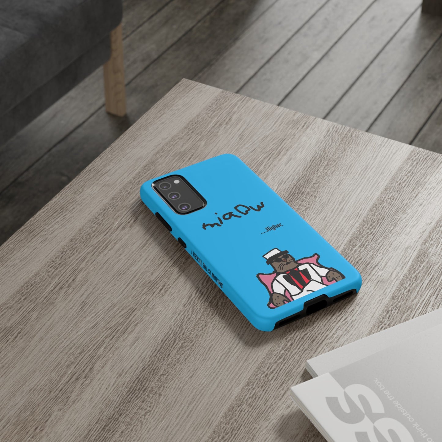 $MIAOW Phone case - Harder - Bright blue