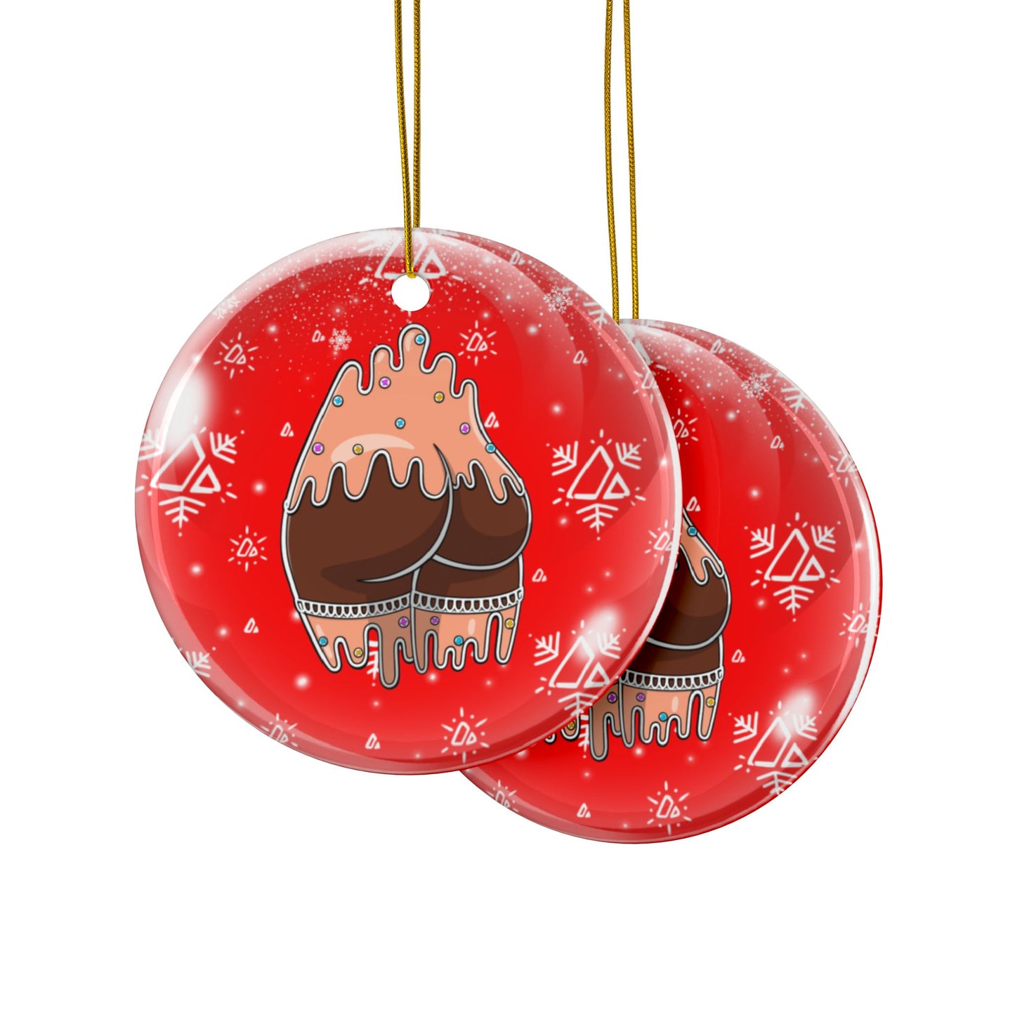 Avalanche Community Designed NFT decoration - By Cynthia Steenkamp - Booty Cheeks