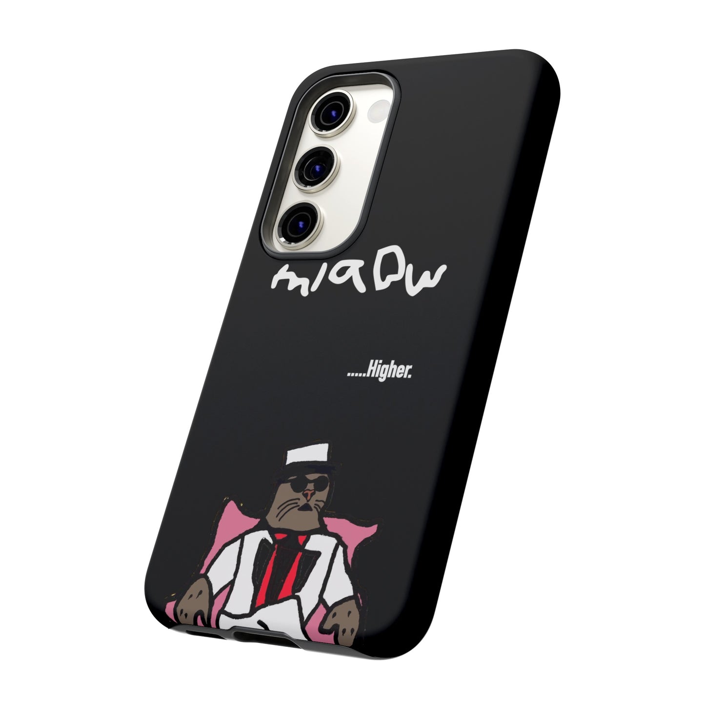 $MIAOW Phone case - Harder - Black