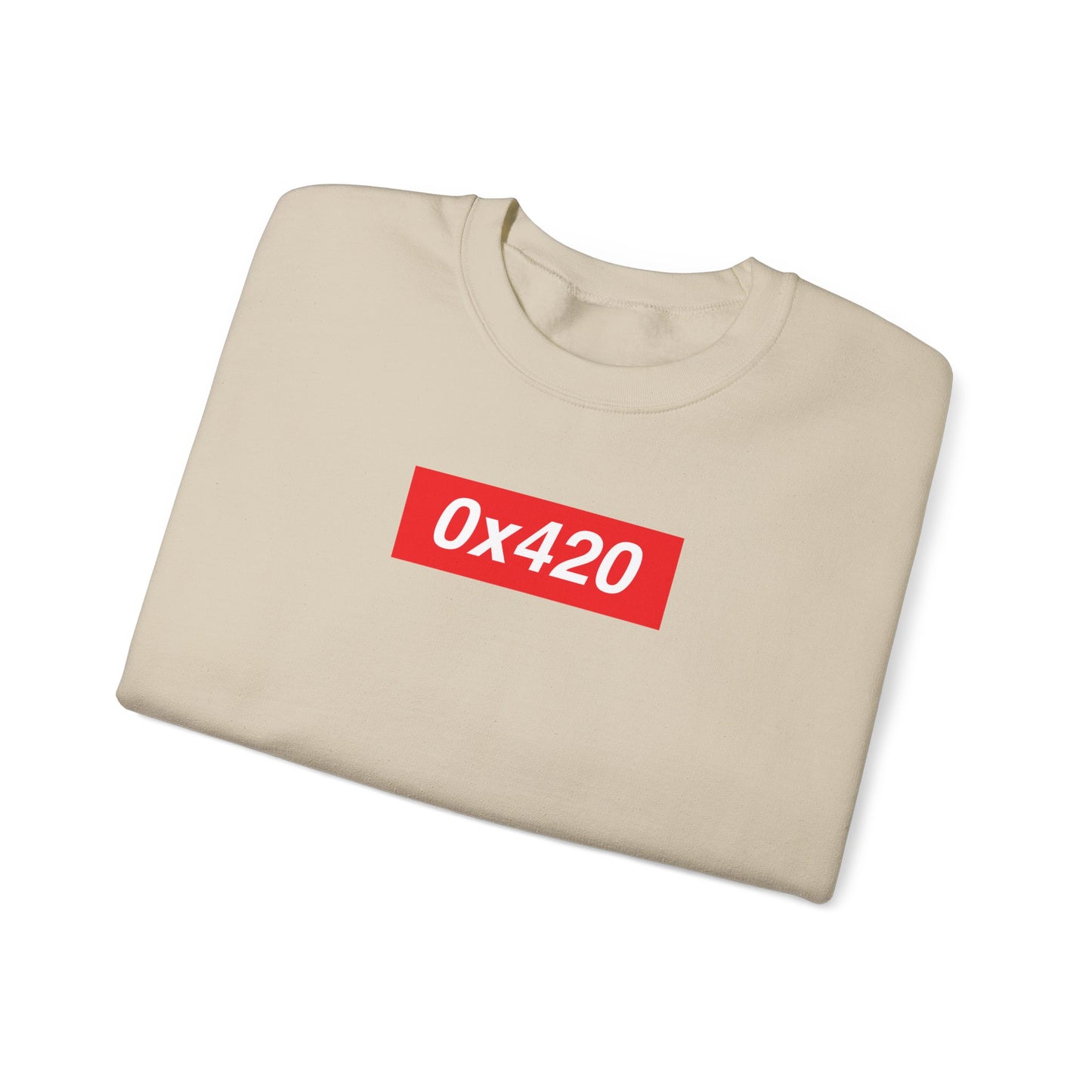 0x420 small logo sweater