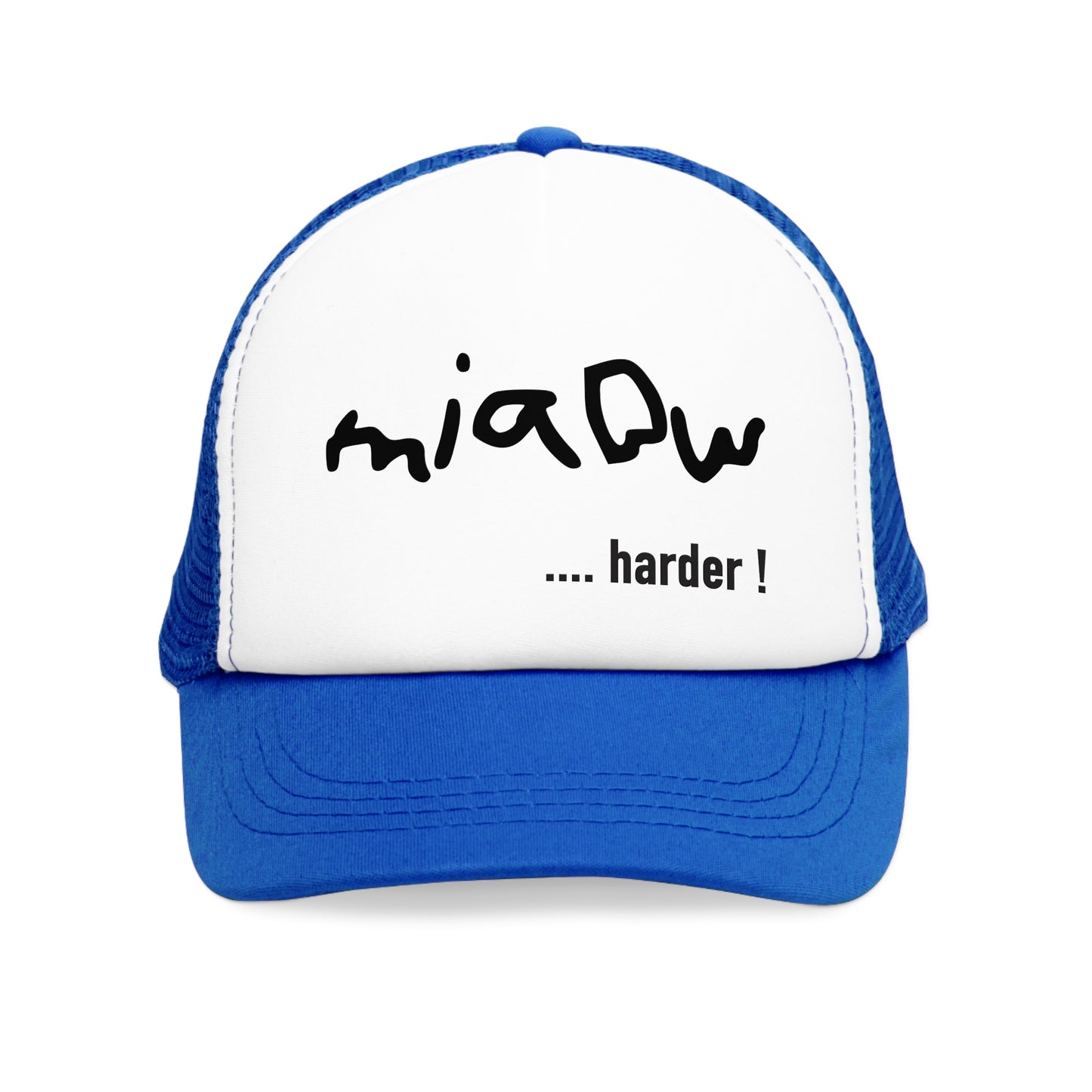 $ MIAOW harder trucker hat