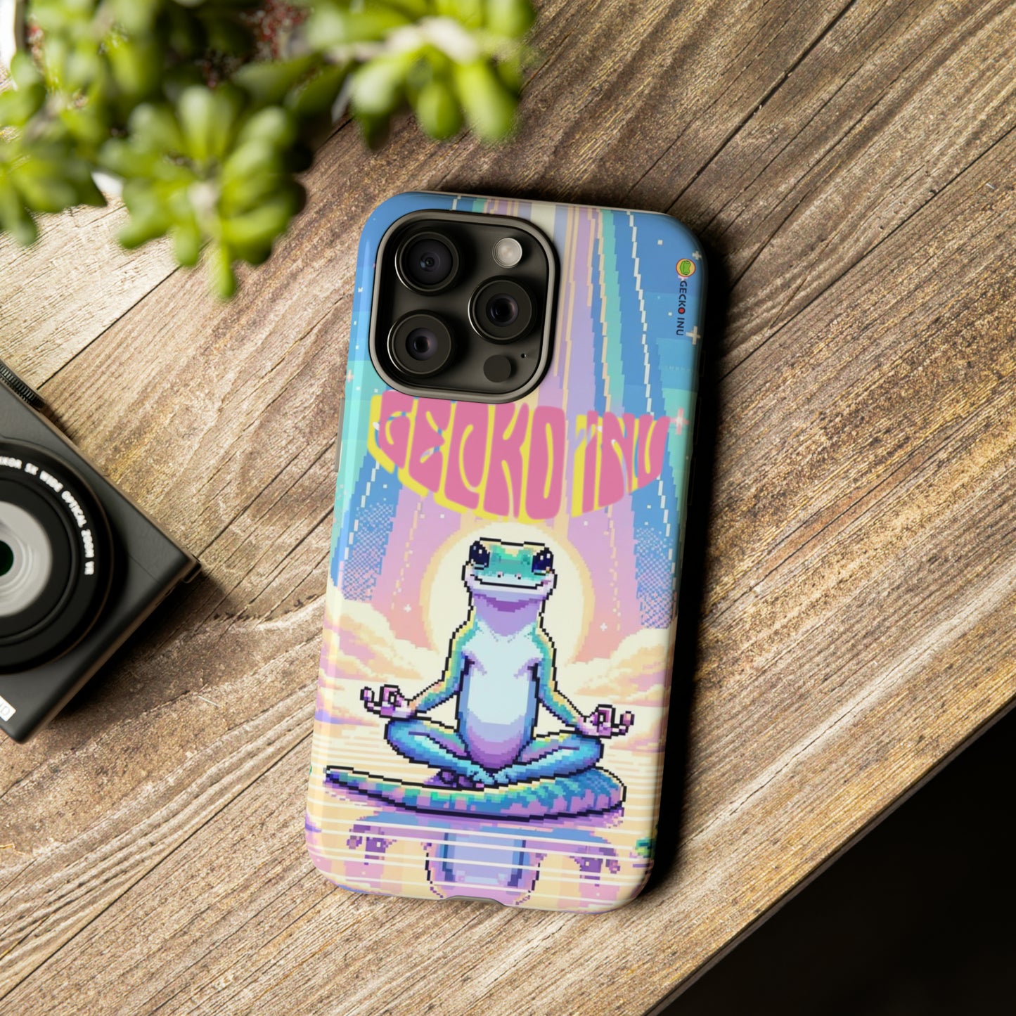 $GEC inu peace iPhone case