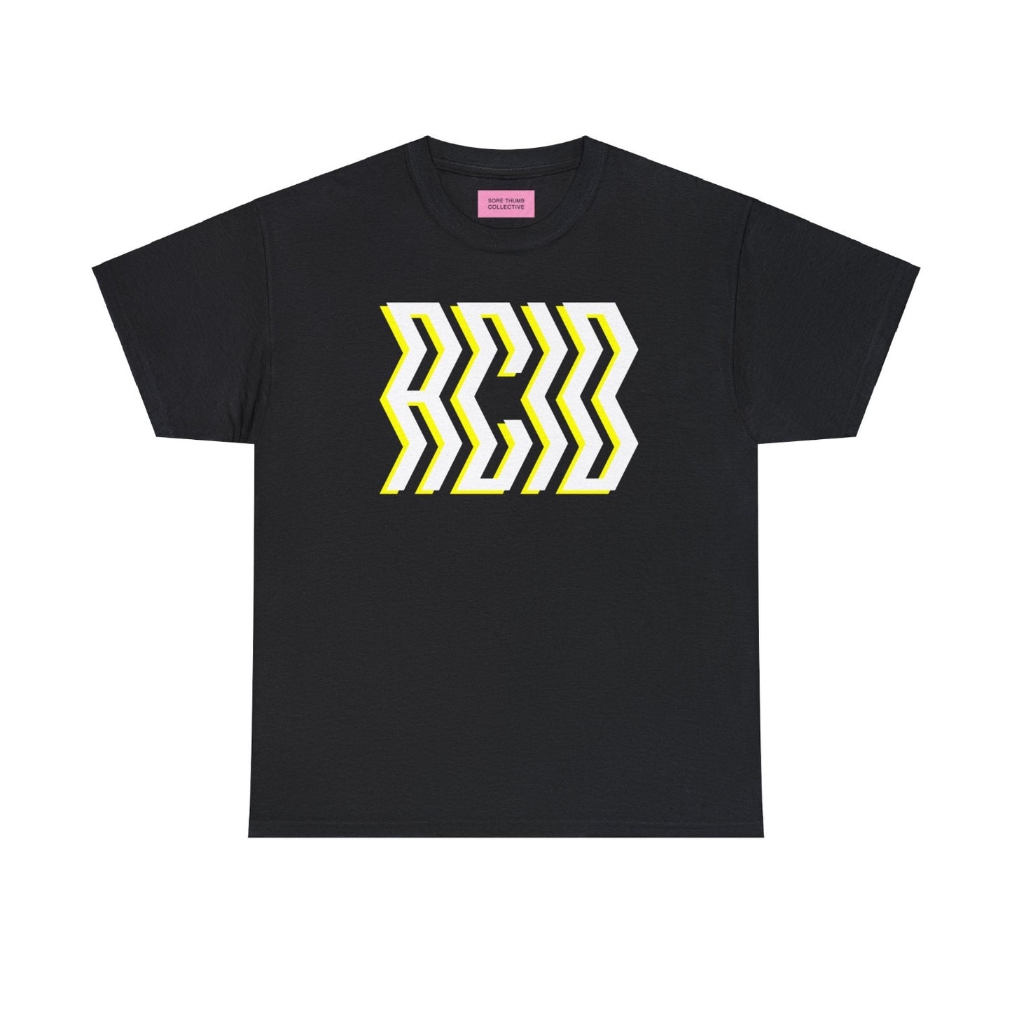 acid house t shirt with bold ACID front print