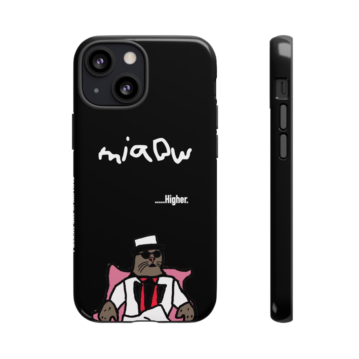 $MIAOW Phone case - Harder - Black