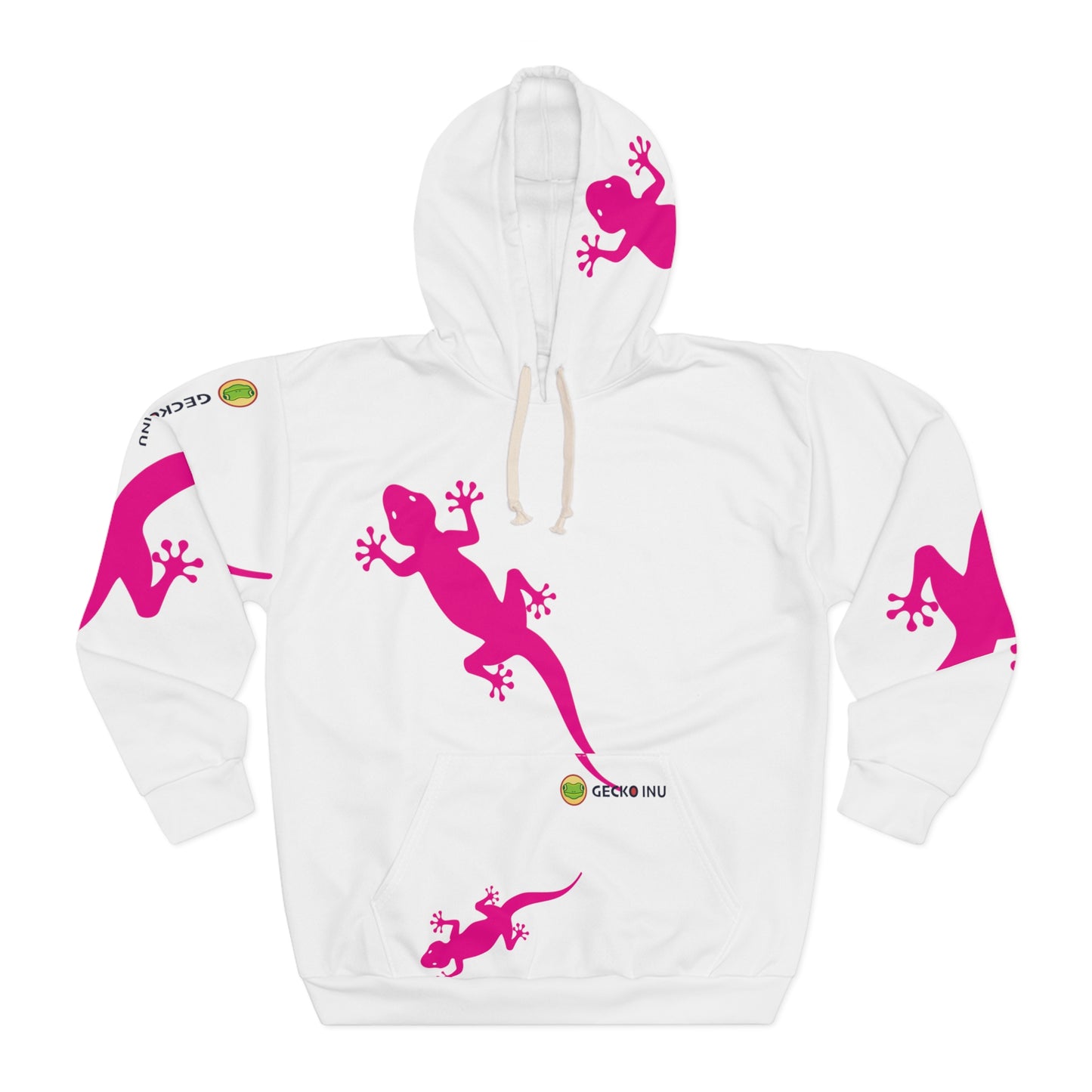 Gecko Inu print hoody