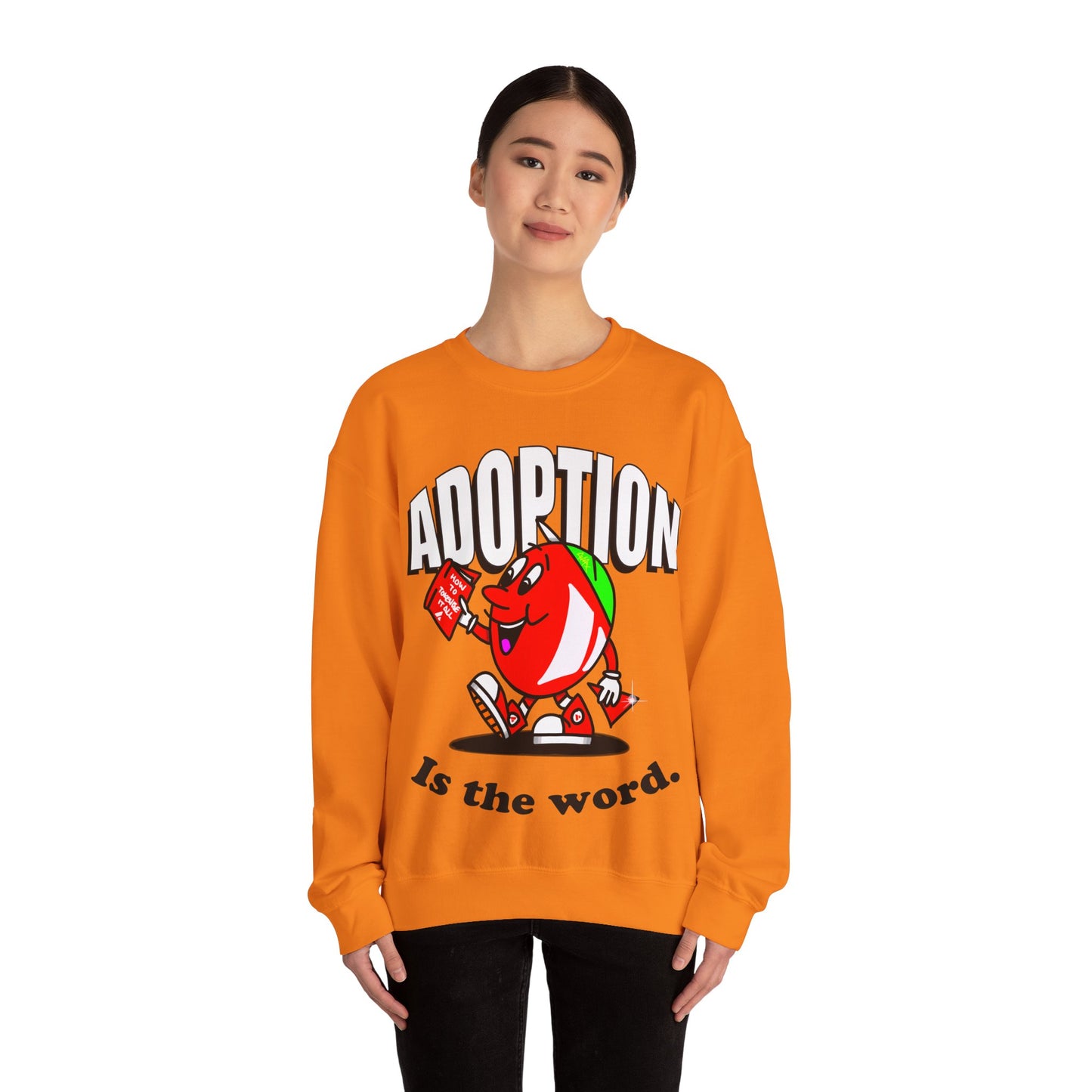 Avalanche Adoption is the Word Sweatshirt