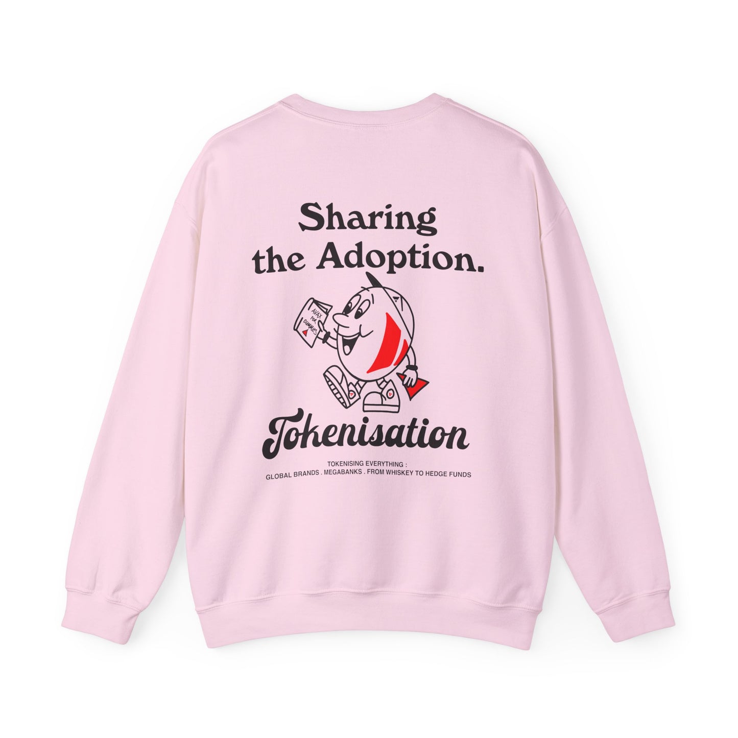 Copy of Avalanche Sharing Adoption White Sweatshirt