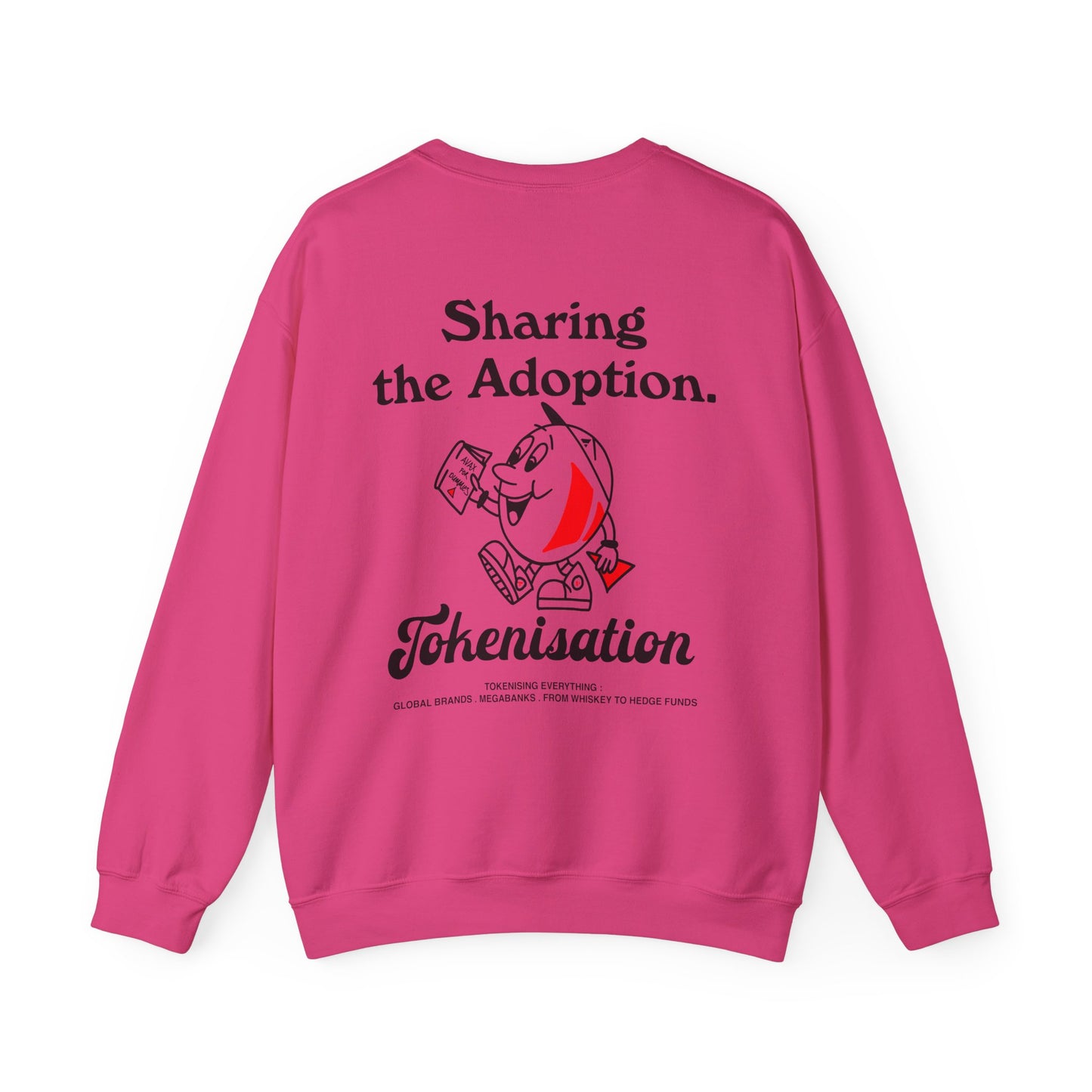 Copy of Avalanche Sharing Adoption White Sweatshirt