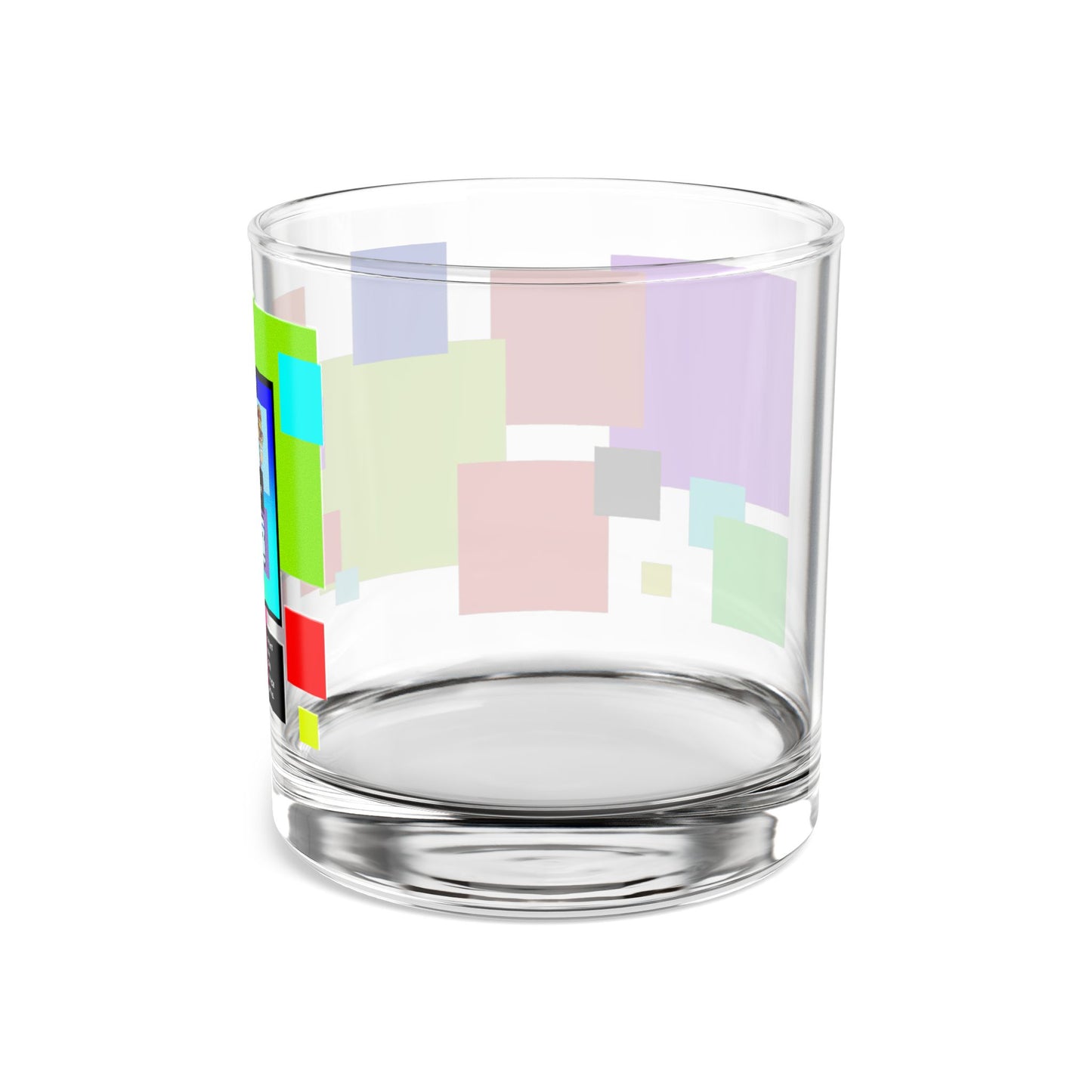 Content free DRM Custom NFT Japanese Rocks Glass, 10oz