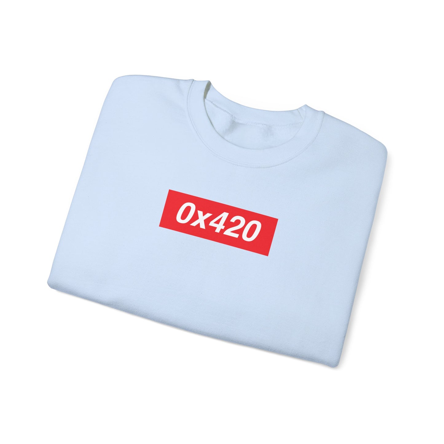 0x420 small logo sweater