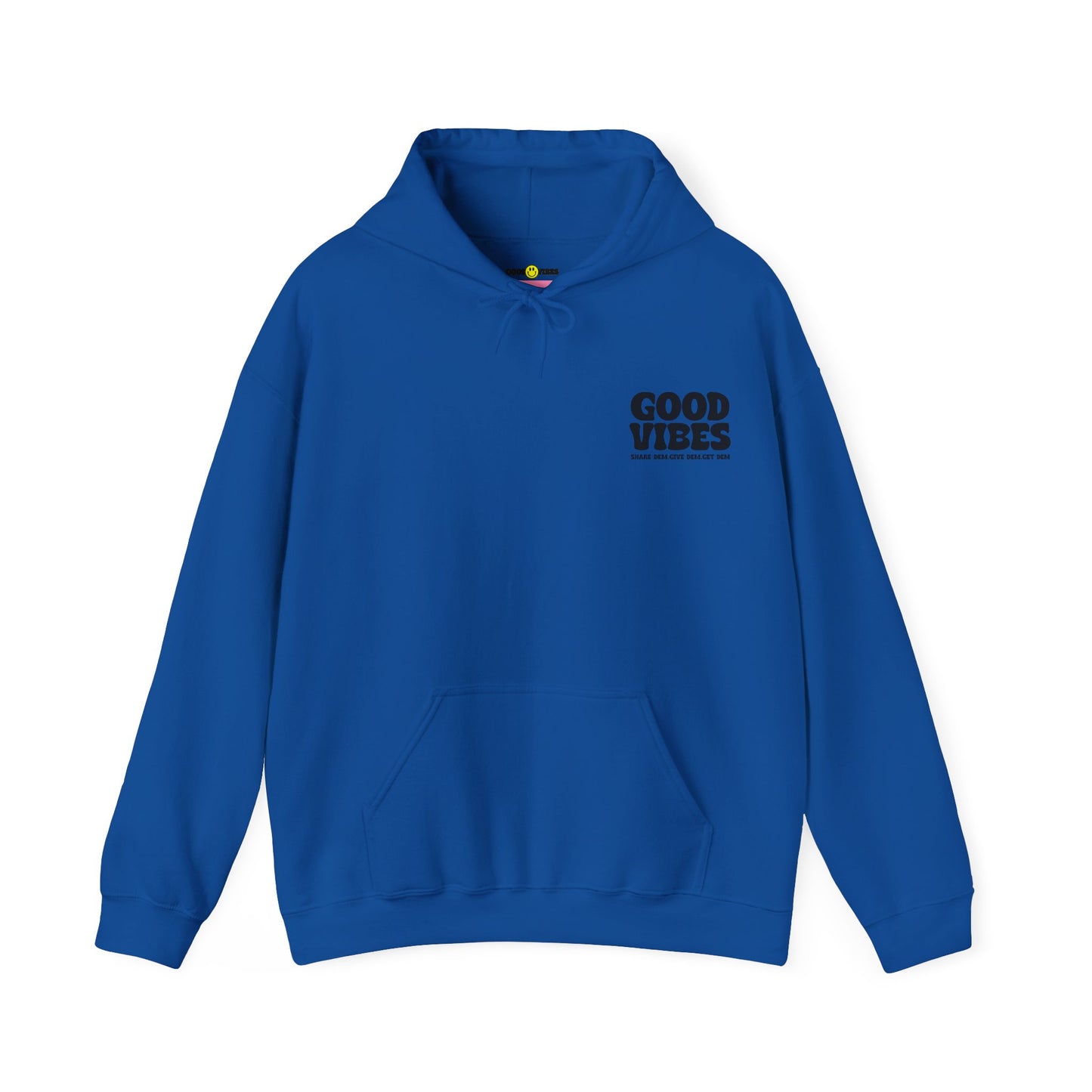 Good Vibes Hoodie | Bold Graphics, Positive Energy, & Spiritual Crypto Merch in Brights & Classics