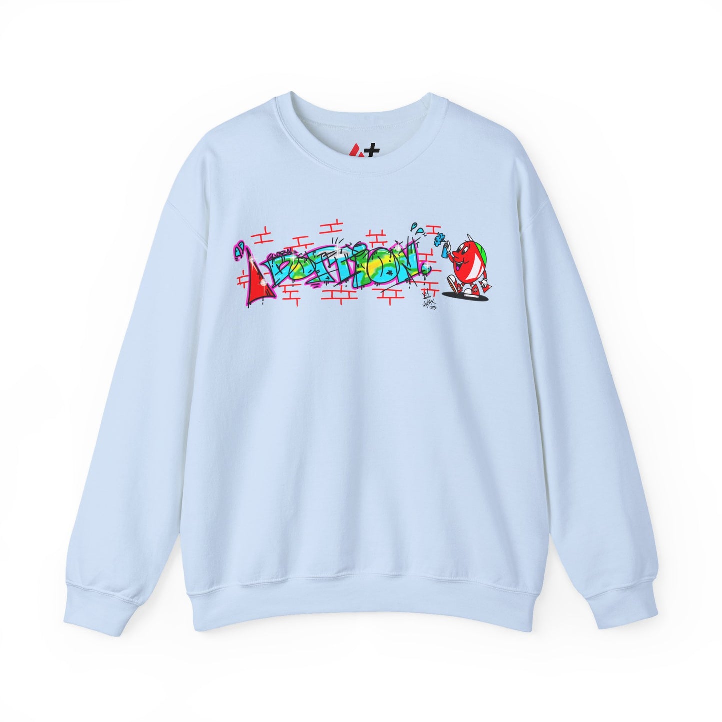 Copy of Avalanche Sharing Adoption White Sweatshirt