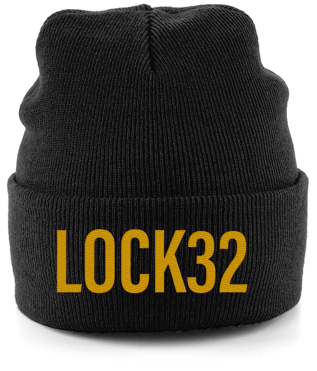 LOCK32 LOGO BEANIE