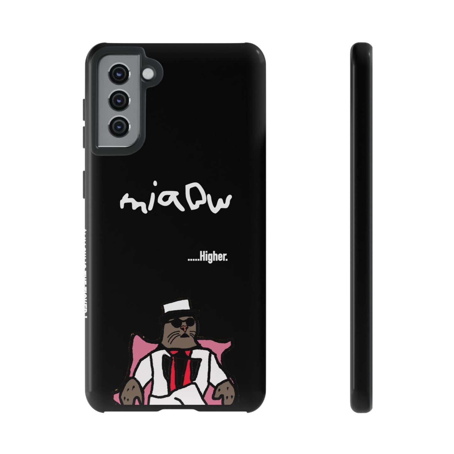 $MIAOW Phone case - Harder - Black