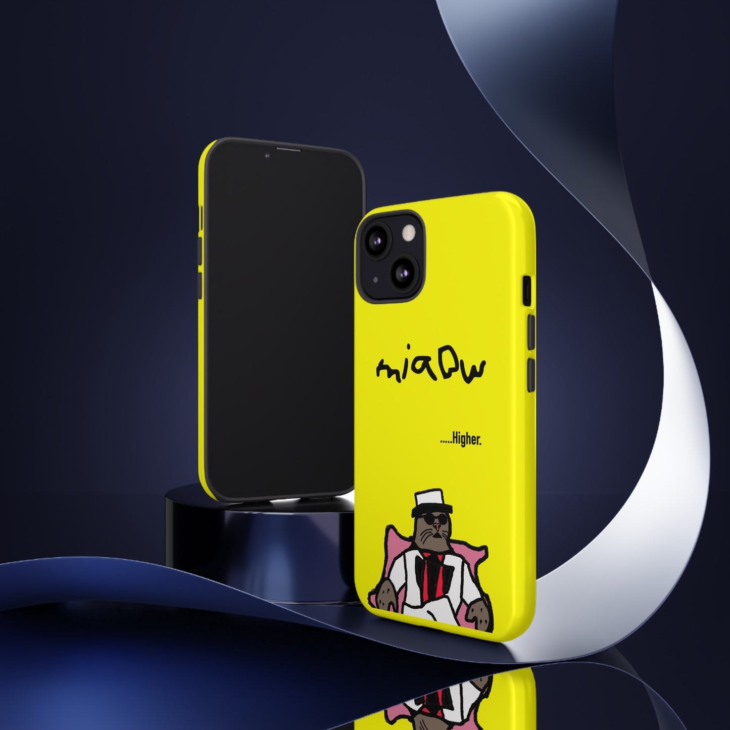 $MIAOW Phone case - Harder - Yellow