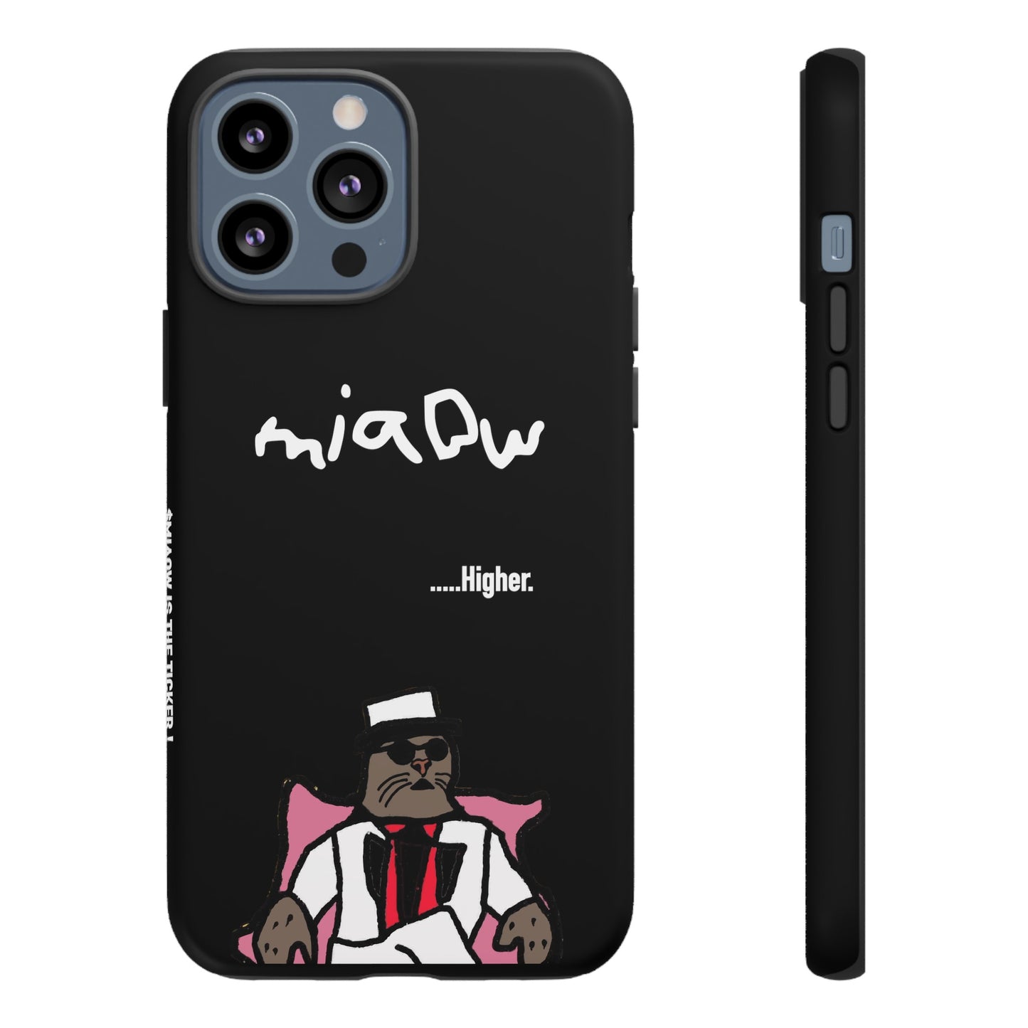 $MIAOW Phone case - Harder - Black