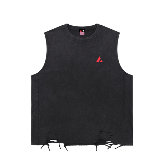 Avalanche Logo -  Raw-Hem Tank Top