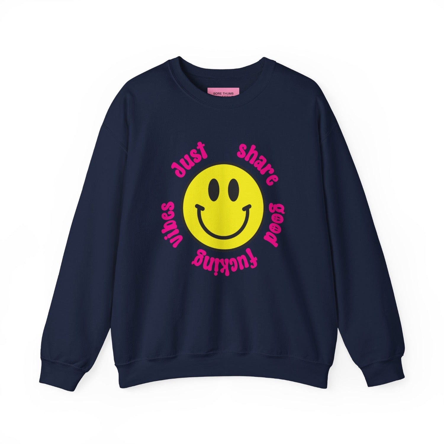 positive vibes only sweatshirt