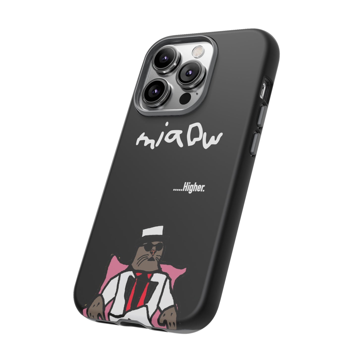 $MIAOW Phone case - Harder - Black