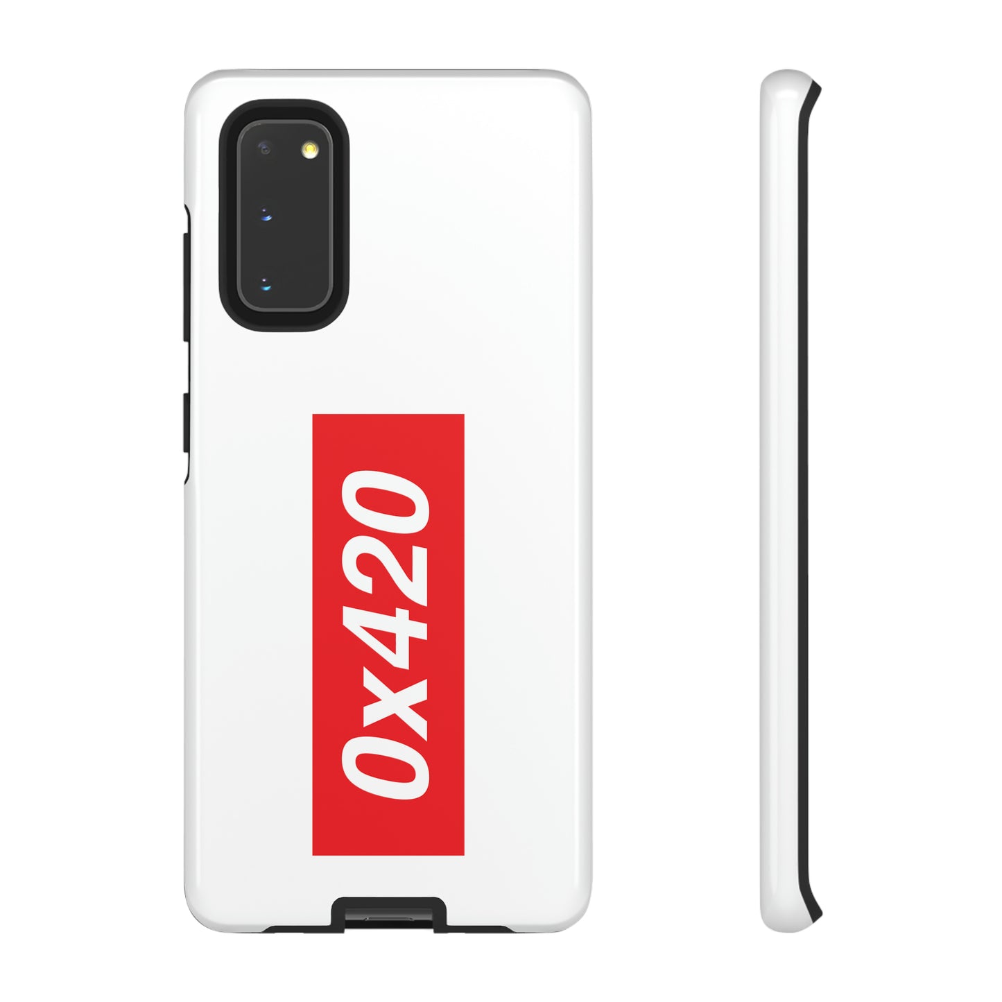 0x420 phone case small logo