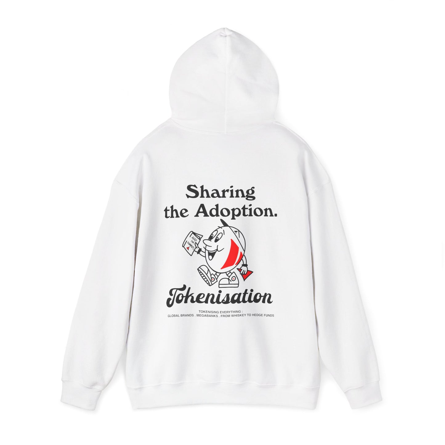 Avalanche Text Design Hoodie Black