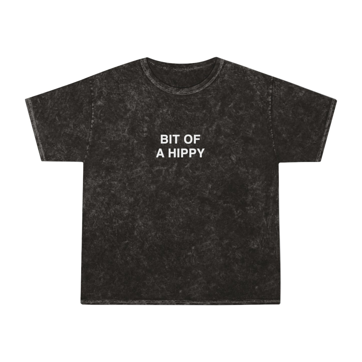 Bit of a hippy Unisex Mineral Wash T-Shirt