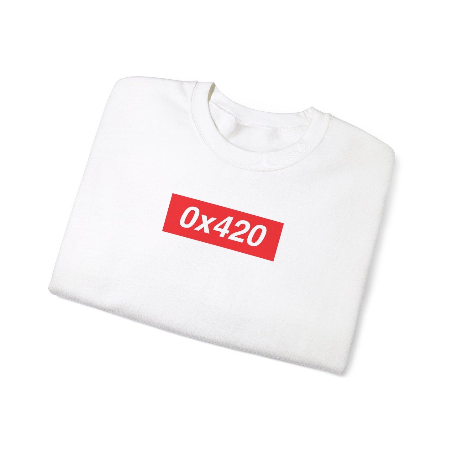 0x420 small logo sweater