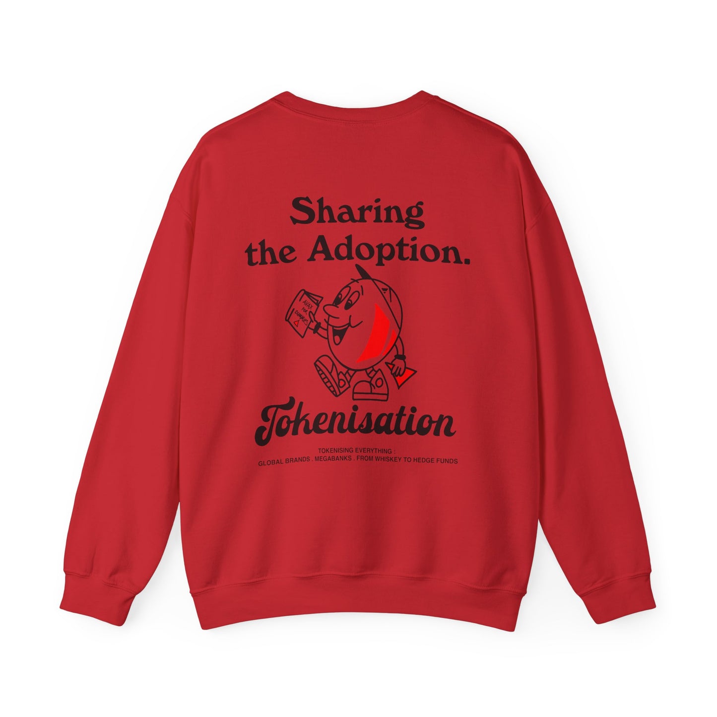 Copy of Avalanche Sharing Adoption White Sweatshirt