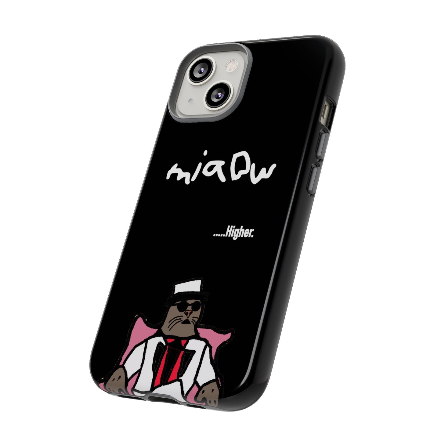 $MIAOW Phone case - Harder - Black