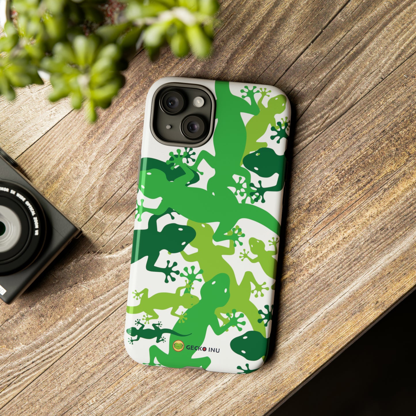 $GEC inu Camo phone case