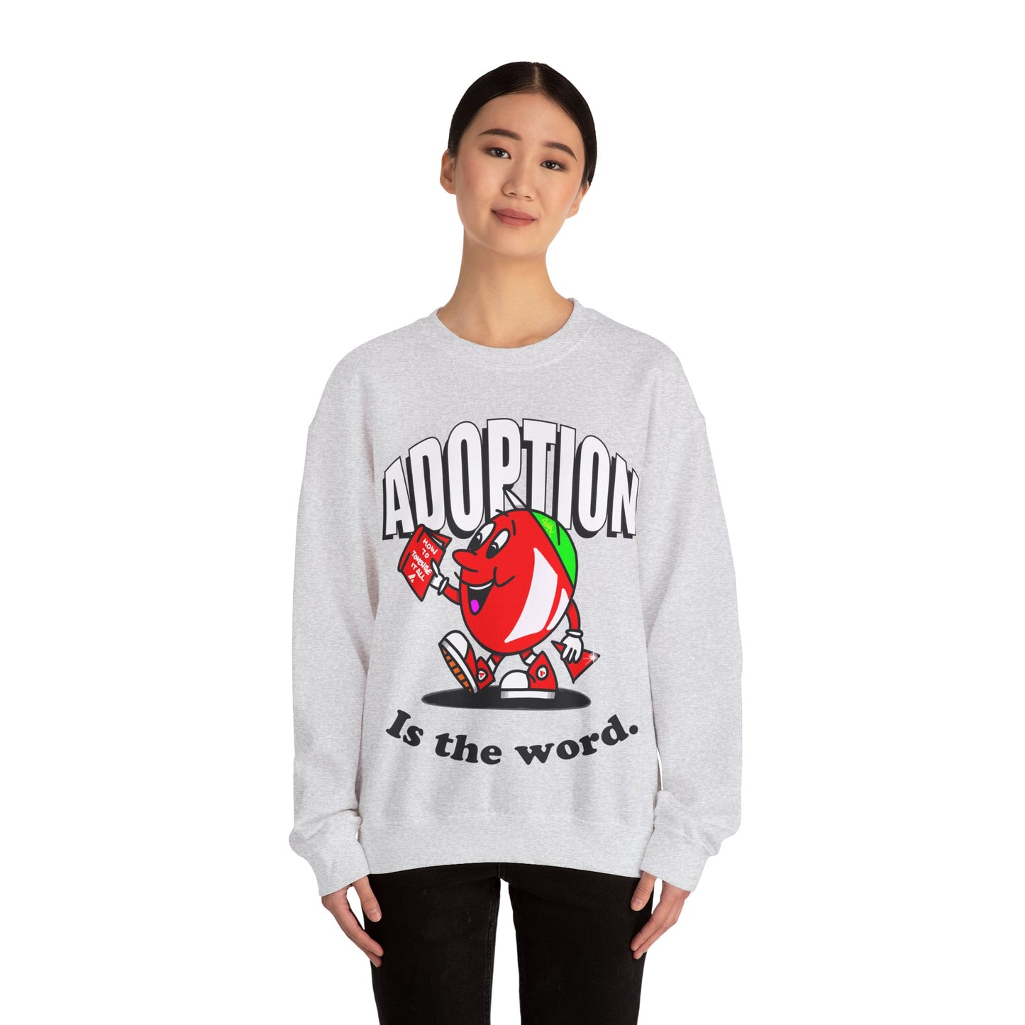 Avalanche Adoption is the Word Sweatshirt