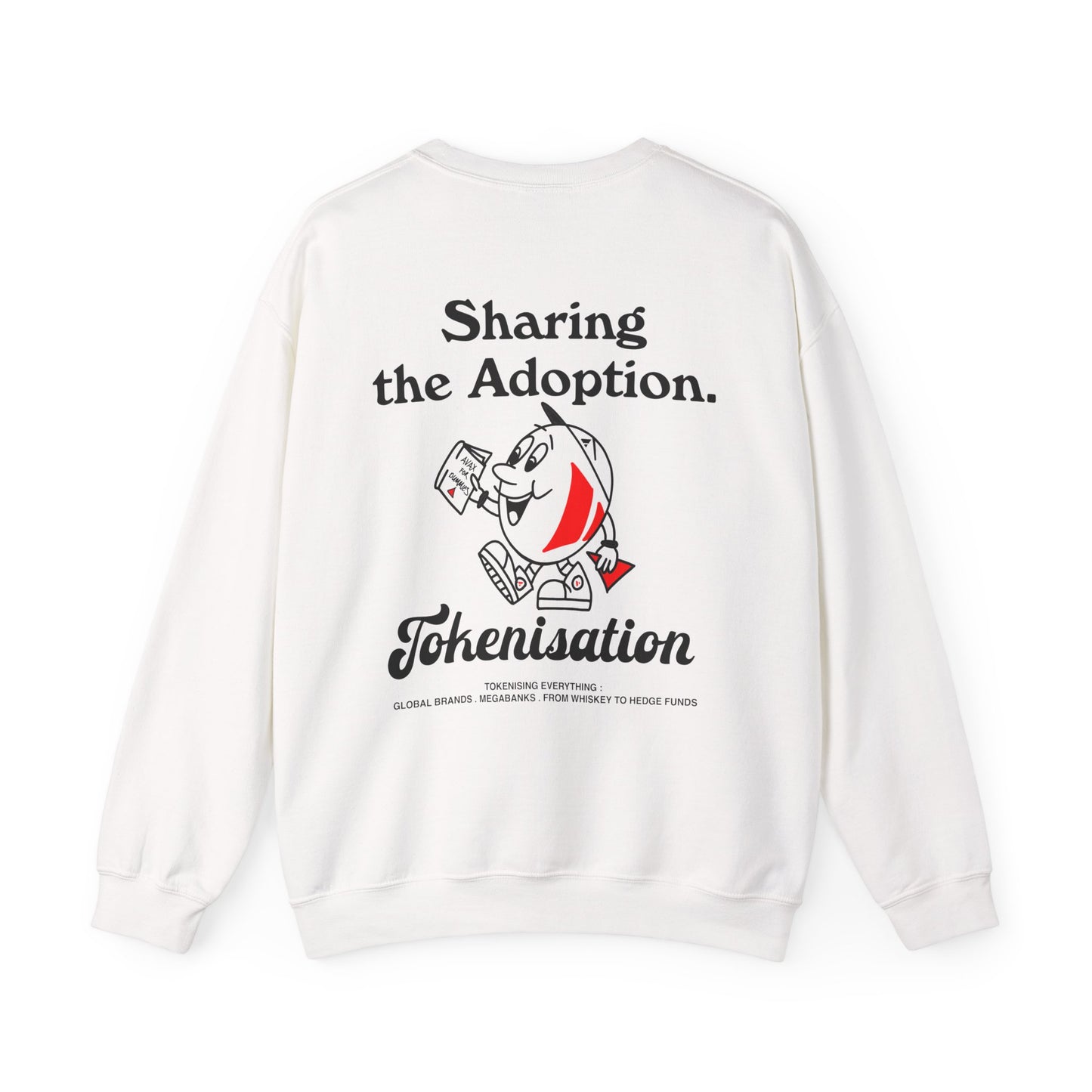 Copy of Avalanche Sharing Adoption White Sweatshirt