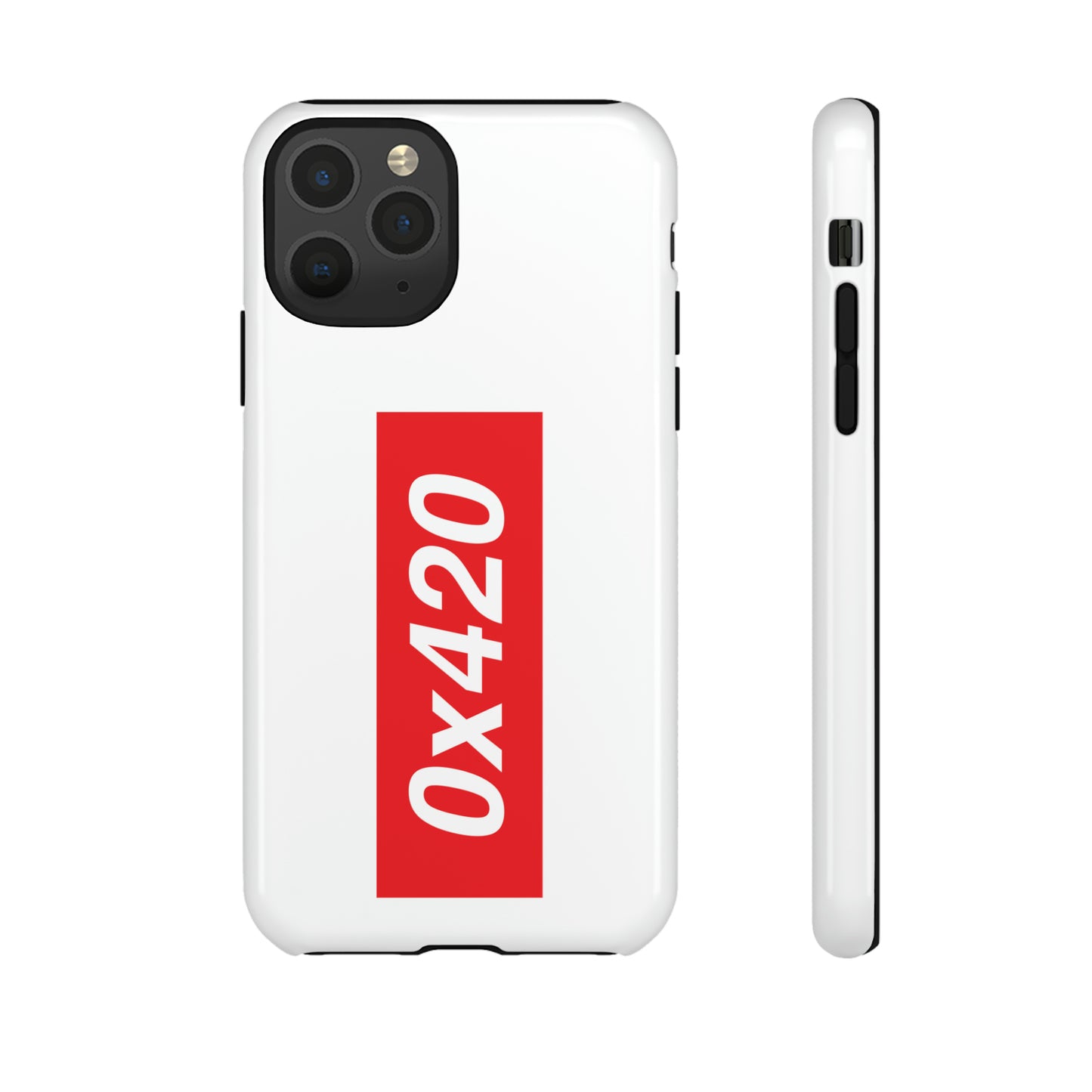 0x420 phone case small logo