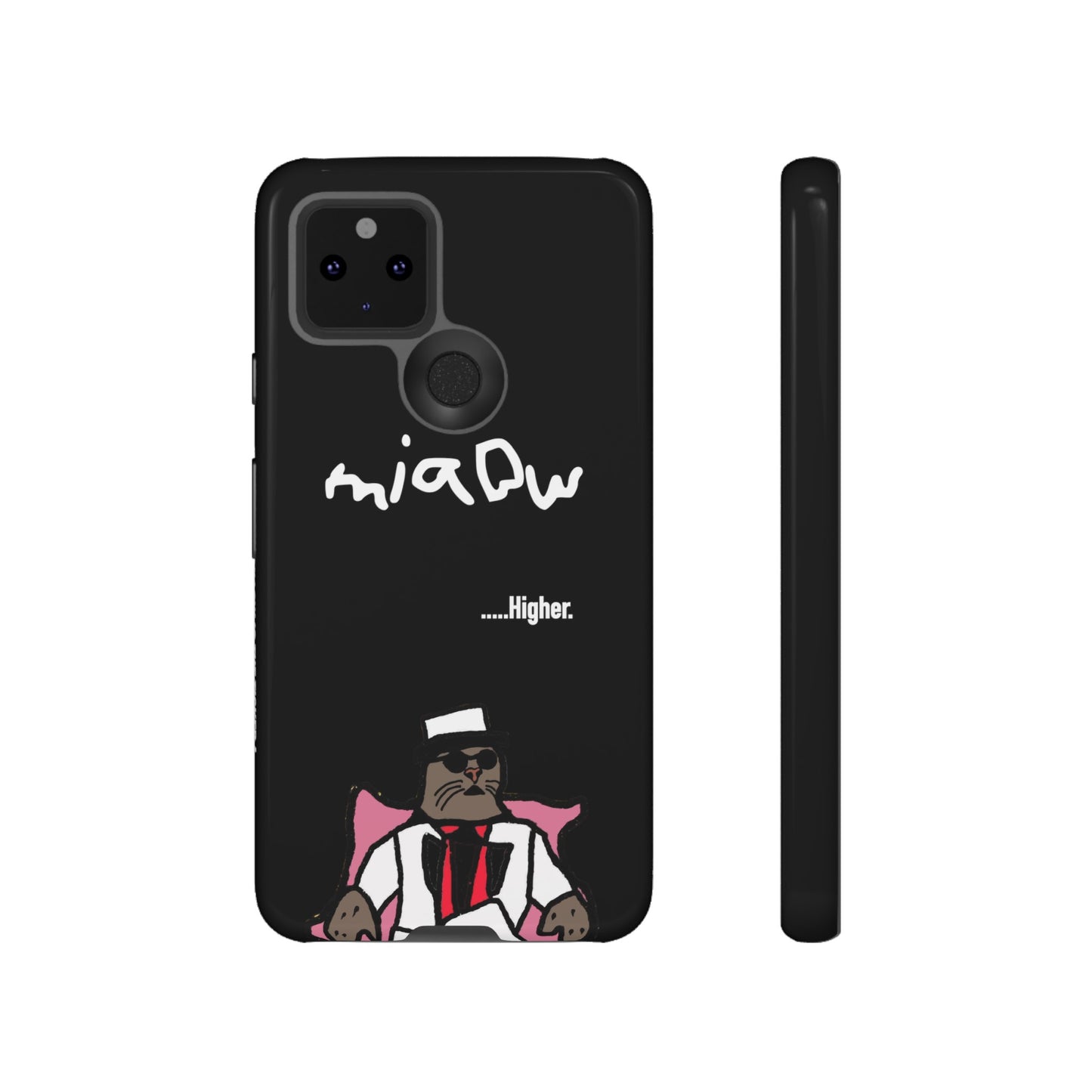 $MIAOW Phone case - Harder - Black