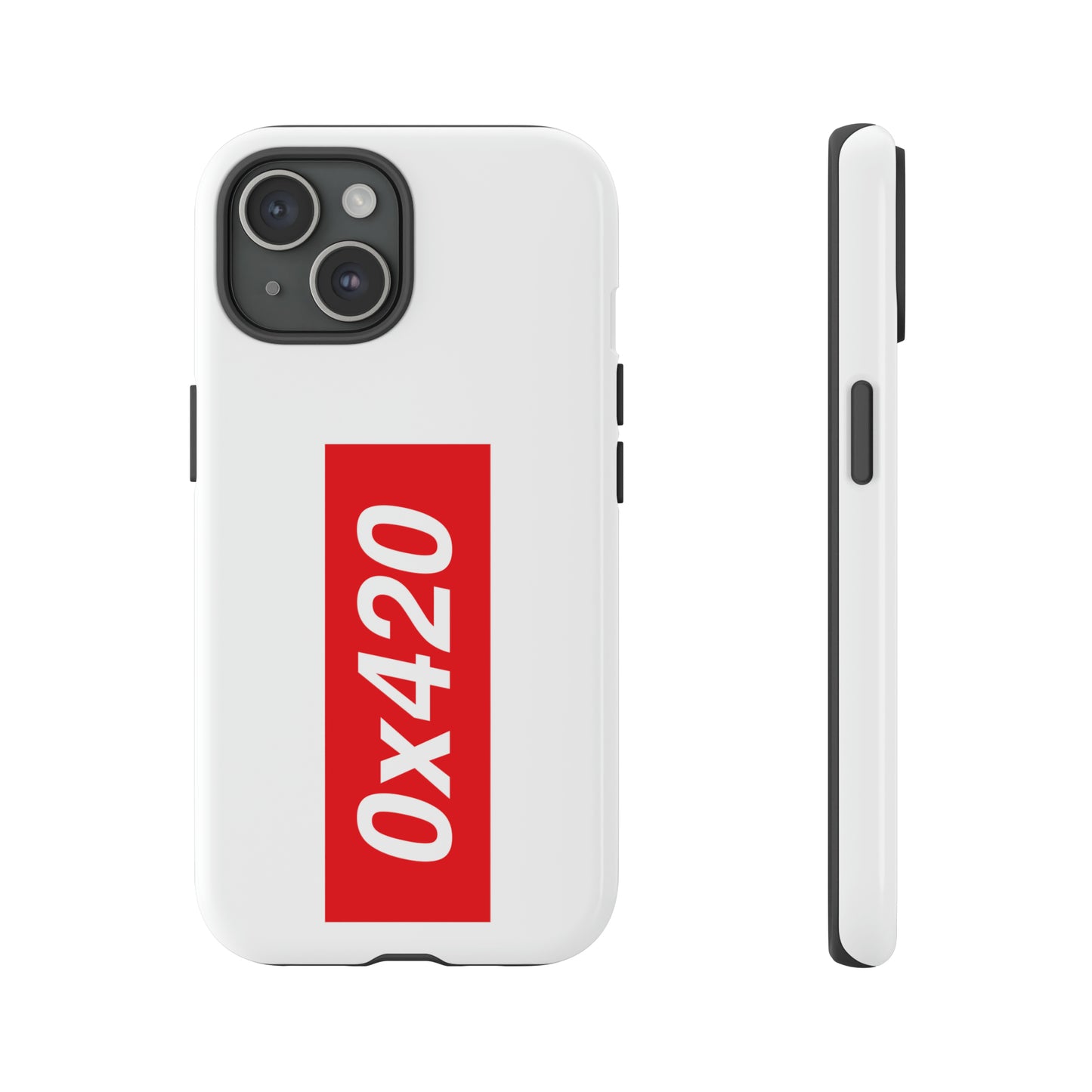 0x420 phone case small logo