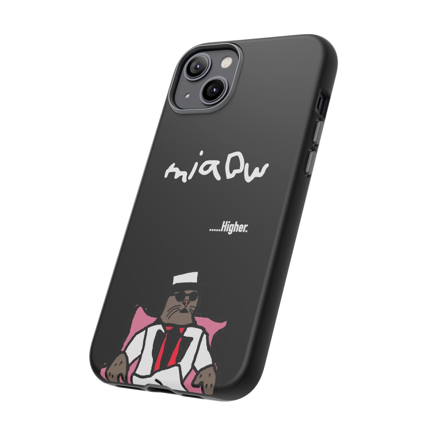 $MIAOW Phone case - Harder - Black