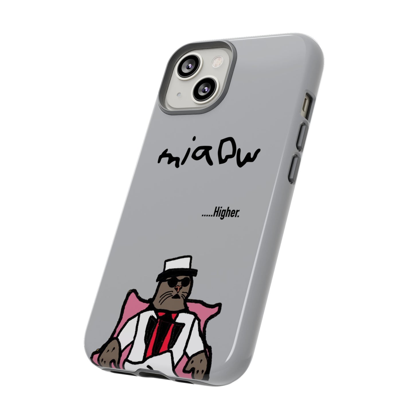 $MIAOW Phone case - Harder grey