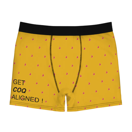 Polka COQ boxers yellow